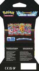 Pokemon TCG Mega Evolution - Chaos Rising ME04 Sleeved Booster Pack