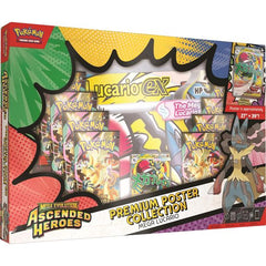 Release Date 3/20/2026
Limit 3 Per Customer
Decorate Your Space with Mega Lucario ex or Mega Gardevoir ex! With strong attacks and big HP, Mega Lucario ex and Mega Gardevoir ex break through boundaries in battle! Team up with one of these powerful. Mega Evolution Pokemon ex as a full-art foil promo card, then find even more Pokemon inside a stack of 10 booster packs from Mega Evolution Ascended Heroes. You'll also get a large poster showing off Mega Lucario or Mega Gardevoir and other Pokemon featured in th