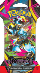 Release Date 07/17/2026
Each sealed Pitch Black Sleeved Booster Pack contains 10 random cards. Delve into Darkness Beyond Limits! Twinkling city lights and a starry sky become obscured in darkness as Mega Darkrai ex arrives with mystery and malice! But Mega Zeraora ex fights back with thunderous strikes of lightning, leading the way for Mega Chandelure ex, Mega Excadrill ex, and more to join the fray. Shadows deepen and nightmares become reality in the Pokemon TCG: Mega Evolution- Pitch Black expansion! Ov