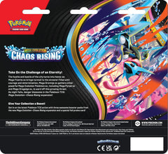 Pokemon TCG Mega Evolution - Chaos Rising ME04 3-Pack Blister