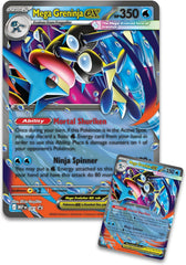 Pokemon TCG Mega Evolution - Mega Greninja ex Premium Collection