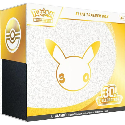 Release Date September 16, 2026
Celebrating 30 Years of Pokémon! Commemorate 30 years of joy with fan-favorite Pokémon spanning three dazzling decades! Celebrate this magnificent milestone with the mighty presences of Mewtwo ex and Mew ex, followed by a wealth of allies like Umbreon ex, Salamence ex, and Greninja ex. Plus, there are 30 reasons to honor Pikachu, as each booster pack contains one—with 30 unique variations to collect as Pikachu rare cards! And, whether you’re looking forward to a glittering fu