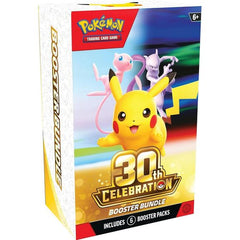 <p><strong>Release Date October 2nd, 2026</strong></p>
<p>Celebrating 30 Years of Pokémon! Commemorate 30 years of joy with fan-favorite Pokémon spanning three dazzling decades! Celebrate this magnificent milestone with the mighty presences of Mewtwo ex and Mew ex, followed by a wealth of allies like Umbreon ex, Salamence ex, and Greninja ex. Plus, there are 30 reasons to honor Pikachu, as each booster pack contains one—with 30 unique variations to collect as Pikachu rare cards! And, whether you’re looking