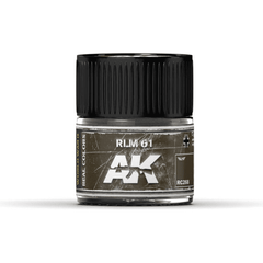 AK Interactive Real Color RLM 61/ RAL 8019 10ML Acrylic Hobby Paint Bottle | Galactic Toys & Collectibles