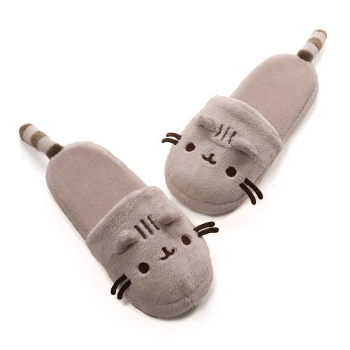 GUND 12" Pusheen Slippers are a cozy and comfortable way to show off your love for the tabby cat internet sensation. Features accurate embroidered details like Pusheen's striped tail, smile, and whiskers. Outsoles provide traction. Surface-washable. Ages one and up. One size fits most. About GUND: For more than 100 years, GUND has been a premier plush company recognized worldwide for quality innovative products. Building upon our award-winning and beloved plush designs, we continue to practice innovation by