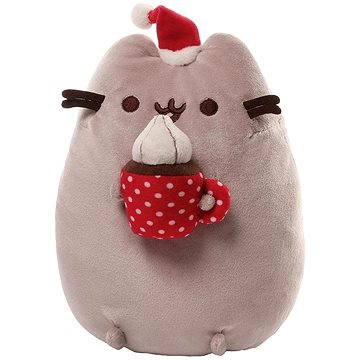 GUND Pusheen Snackable Hot Cocoa Christmas Holiday Stuffed Animal Cat Plush, 10-inch | Galactic Toys & Collectibles