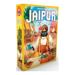 The multi award-winning game Jaipur, by Sebastien Pauchon, returns with all new artwork by Vincent Dutrait and the same great gameplay.
Jaipur is a subtle, simple, and swift tactical game.