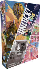 Adapted from the hit Unlock! series of games, Unlock! Kids invites young players and their families to test their mental fortitude and problem-solving skills in a set of escape games adapted from other Unlock! adventures.
Unlock! Kids contains 3 stories, with 2 adventures each, and does not require and app to play. There's even a tutorial that teaches the game as it's played.
1-4 players
Ages 6+
20-60 minute play time