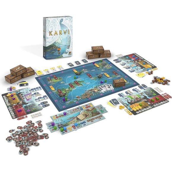 Karvi - Viking Adventure Board Game | Galactic Toys & Collectibles