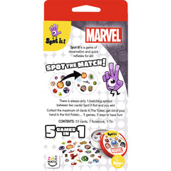 Zygomatic: Spot it! Marvel Emoji - Marvel Themed Matching Game