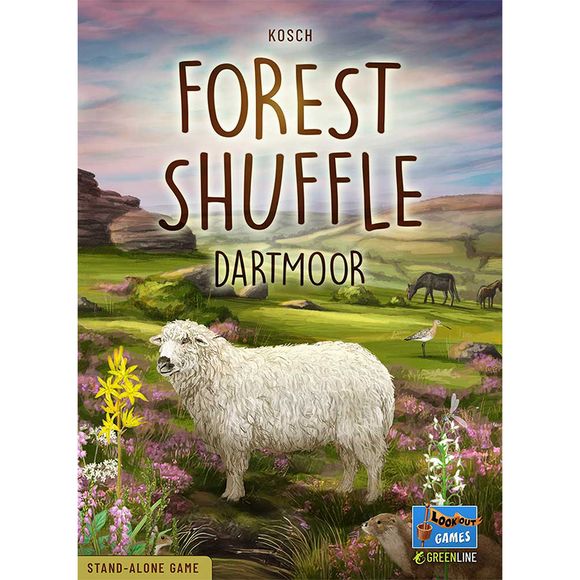 The new stand-alone in the Forest Shuffle universe! As in the earlier original Forest Shuffle, in Forest Shuffle: Dartmoor players compete to build the most valuable environment by placing trees and shrubs, then attracting species to these locations to create an ecologically balanced habitat for flora and fauna. With new flora, new fauna, and new habitats, Dartmoor is a great new addition to the Forest Shuffle family.
