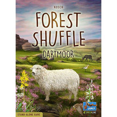 The new stand-alone in the Forest Shuffle universe! As in the earlier original Forest Shuffle, in Forest Shuffle: Dartmoor players compete to build the most valuable environment by placing trees and shrubs, then attracting species to these locations to create an ecologically balanced habitat for flora and fauna. With new flora, new fauna, and new habitats, Dartmoor is a great new addition to the Forest Shuffle family.