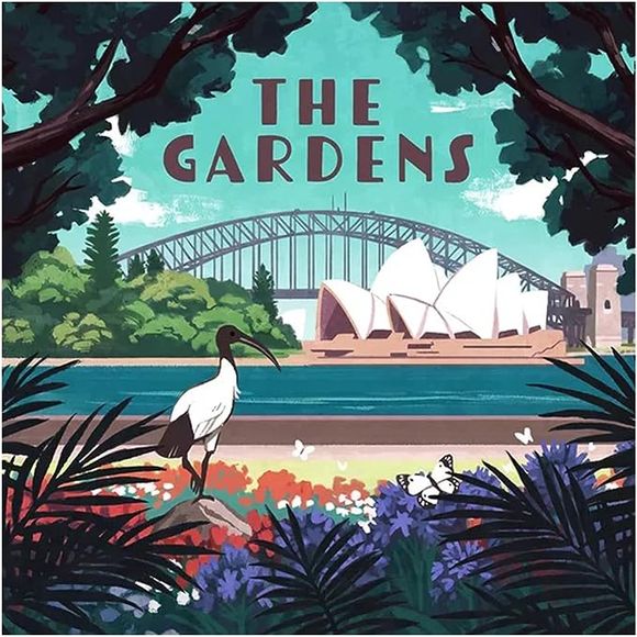 Sydney's Royal Botanic Garden holds a special place in the hearts of locals. World renowned for its location, beauty, and historical and scientific significance, each of its 29 hectares are not only stunning, but a calming retreat from the city's streets. In The Gardens, players draft cards depicting different features of the Gardens, using them to build their own portion of it in front of themselves.