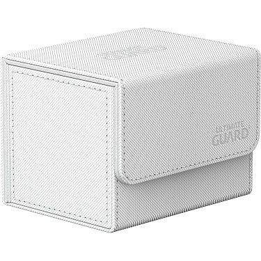 Our convenient Sidewinder 100+ deck case provides easy access to your card deck from both sides. The box is optimized to hold 100 double-sleeved or 120 single-sleeved standard sized cards in Ultimate Guard Sleeves. The vibrant and elegant monochromatic scheme allows you to show your colors from the inside out. With its modular design, the Sidewinder is the perfect companion for the Superhive 550+ or Smarthive 400+. Protect your cards with style!
