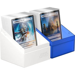 Ultimate Guard Boulder Synergy 100+ Deck Box - White/Blue