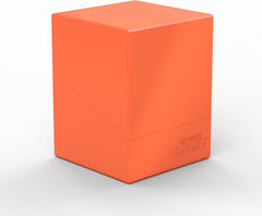 Ultimate Guard is happy to announce the Boulder 100+ Solid line will be expanding to include 4 beautiful new neon colors: Neon Orange, Neon Green, Neon Pink, Neon Yellow. We can't wait for you to see these neon beauties in person- they're the perfect way to add a little flare and personality to your deck storage. The Boulder 100+ Solid, sourced and manufactured locally in the USA, is a durable and rigid deck box for up to 100 double-sleeved cards. These deck boxes fit seamlessly within Ultimate Guard's Arkh