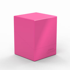 Ultimate Guard is happy to announce the Boulder 100+ Solid line will be expanding to include 4 beautiful new neon colors: Neon Orange, Neon Green, Neon Pink, Neon Yellow. We can't wait for you to see these neon beauties in person- they're the perfect way to add a little flare and personality to your deck storage. The Boulder 100+ Solid, sourced and manufactured locally in the USA, is a durable and rigid deck box for up to 100 double-sleeved cards. These deck boxes fit seamlessly within Ultimate Guard's Arkh