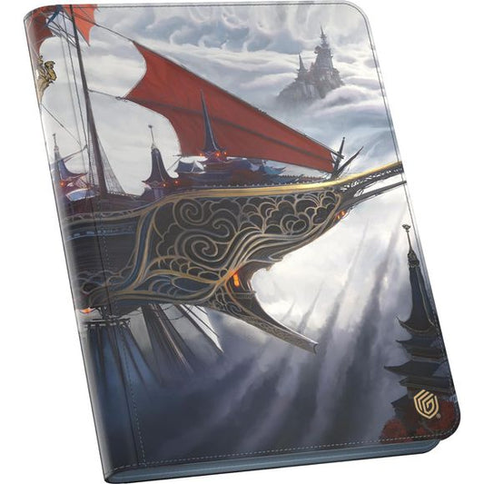 Made from high-quality printed, resistant Xenoskin material and equipped with a zipper to completely close the trading card binder, the Zipfolio 360 Xenoskin album has a total of 360 compartments (20 pages with 18 compartments each) with a practical side-loading design. The Zipfolio 360 Xenoskin albums feature officially licensed artworks from Magic: The Gathering's upcoming set "Tarkir: Dragonstorm".