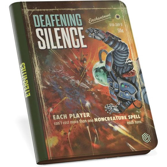 Made from high-quality printed, resistant Xenoskin material and equipped with a zipper to completely close the trading card binder, the Zipfolio 360 Xenoskin album has a total of 360 compartments (20 pages with 18 compartments each) with a practical side-loading design. The Zipfolio 360 Xenoskin albums feature officially licensed artworks from Magic: The Gathering's upcoming set "Edge of Eternities".