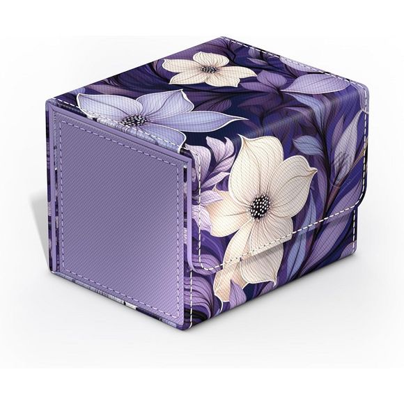 Ultimate Guard’s popular “Floral Places” Sidewinder series is back with six brand new designs – and for the first time also with deck boxes in the 133+ size, perfect for Magic: The Gathering’s Commander format! Our Sidewinder deck boxes feature a resistant Xenoskin outer casing, quality microfiber inner lining, and a strong magnetic closure. Depending on the variant, they are designed to hold 100 or 133 double-sleeved cards in Ultimate Guard Sleeves of trading card games like Magic: The Gathering, Pokémon,