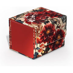 Ultimate Guard’s popular “Floral Places” Sidewinder series is back with six brand new designs – and for the first time also with deck boxes in the 133+ size, perfect for Magic: The Gathering’s Commander format! Our Sidewinder deck boxes feature a resistant Xenoskin outer casing, quality microfiber inner lining, and a strong magnetic closure. Depending on the variant, they are designed to hold 100 or 133 double-sleeved cards in Ultimate Guard Sleeves of trading card games like Magic: The Gathering, Pokémon,