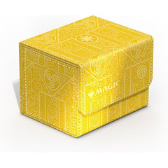 The Sidewinder 100+ Xenoskin is a high-quality TCG deck box that offers premium card protection thanks to its resistant Xenoskin material, microfiber inner lining, and strong magnetic closure, while still granting easy and convenient access to the deck inside. The deck boxes are printed in full color with officially licensed artworks from Magic: The Gathering's upcoming set Avatar: The Last Airbender. The Sidewinder 100+ Xenoskin is optimized to hold 100 double-sleeved or 120 single-sleeved cards in Ultimat