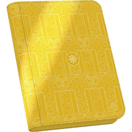 Made from high-quality printed, resistant Xenoskin material and equipped with a zipper to completely close the trading card binder, the Zipfolio 160 Xenoskin album has a total of 160 compartments (20 pages with 8 compartments each) with a practical side-loading design. The Zipfolio 160 Xenoskin albums feature officially licensed artworks from Magic: The Gathering's upcoming set Avatar: The Last Airbender.