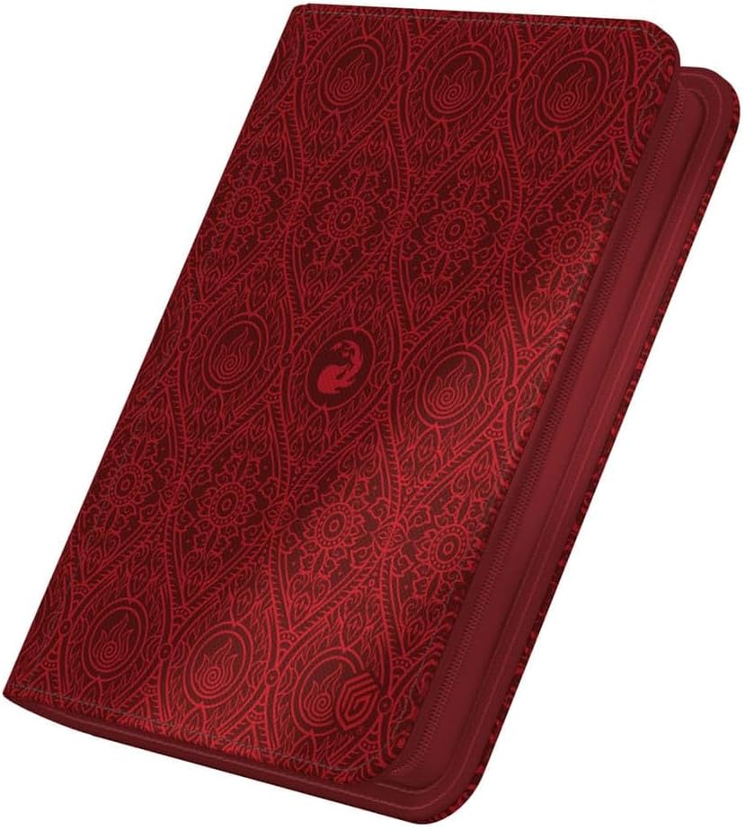 Made from high-quality printed, resistant Xenoskin material and equipped with a zipper to completely close the trading card binder, the Zipfolio 160 Xenoskin album has a total of 160 compartments (20 pages with 8 compartments each) with a practical side-loading design. The Zipfolio 160 Xenoskin albums feature officially licensed artworks from Magic: The Gathering's upcoming set Avatar: The Last Airbender.