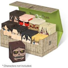 Ultimate Guard: Caja de coleccionista Squaroes Ataque a los Titanes - Distrito de Shiganshina