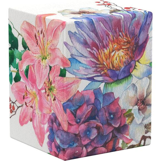 The RTE Boulder 100+ is a reliable deck box from our Return to Earth series with a durable and vibrant full color print. Made from 78% renewable raw materials and printed in Germany, the RTE Boulder 100+ from Ultimate Guard’s official Coral Places can hold up to 100 double-sleeved cards in Ultimate Guard sleeves*. In addition, the deck box’s packaging is made from 100% recycled material.