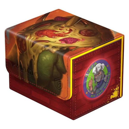 The Sidewinder 100+ Xenoskin is a high-quality TCG deck box that offers premium card protection thanks to its resistant Xenoskin material, microfiber inner lining, and strong magnetic closure, while still granting easy and convenient access to the deck inside. The deck boxes are printed in full color with officially licensed artworks from Magic: The Gathering | Teenage Mutant Ninja Turtles. The Sidewinder 100+ Xenoskin is optimized to hold 100 double-sleeved or 120 single-sleeved cards in Ultimate Guard sle