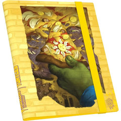 High-quality card binder with a flexible, durable cover and 20 integrated 18-pocket pages for all standard- and Japanese-sized trading cards.These Flexxfolio albums feature officially licensed artworks from Magic: The Gathering’s upcoming set “Universe Beyond Teenage Mutant Ninja Turtles ”.