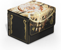 The Sidewinder 100+ Xenoskin is a high-quality TCG deck box that offers premium card protection thanks to its resistant Xenoskin material, microfiber inner lining, and strong magnetic closure, while still granting easy and convenient access to the deck inside. The deck boxes are printed in full color with officially licensed artworks from Magic: The Gathering’s upcoming set "Secrets of Strixhaven". The Sidewinder 100+ Xenoskin is optimized to hold 100 double-sleeved or 120 single-sleeved cards in Ultimate G