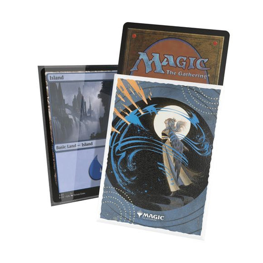 Ultimate Guard’s Art Sleeves are premium card sleeves with officially licensed artwork from Magic: The Gathering’s "Secrets of Strixhaven" set, featuring a detailed, scratchproof print on the fully opaque back and an extra-clear front. Their textured back ensures a smooth shuffle feel, while high-quality materials guarantee durability, making Art Sleeves ideal for both casual and tournament players.
