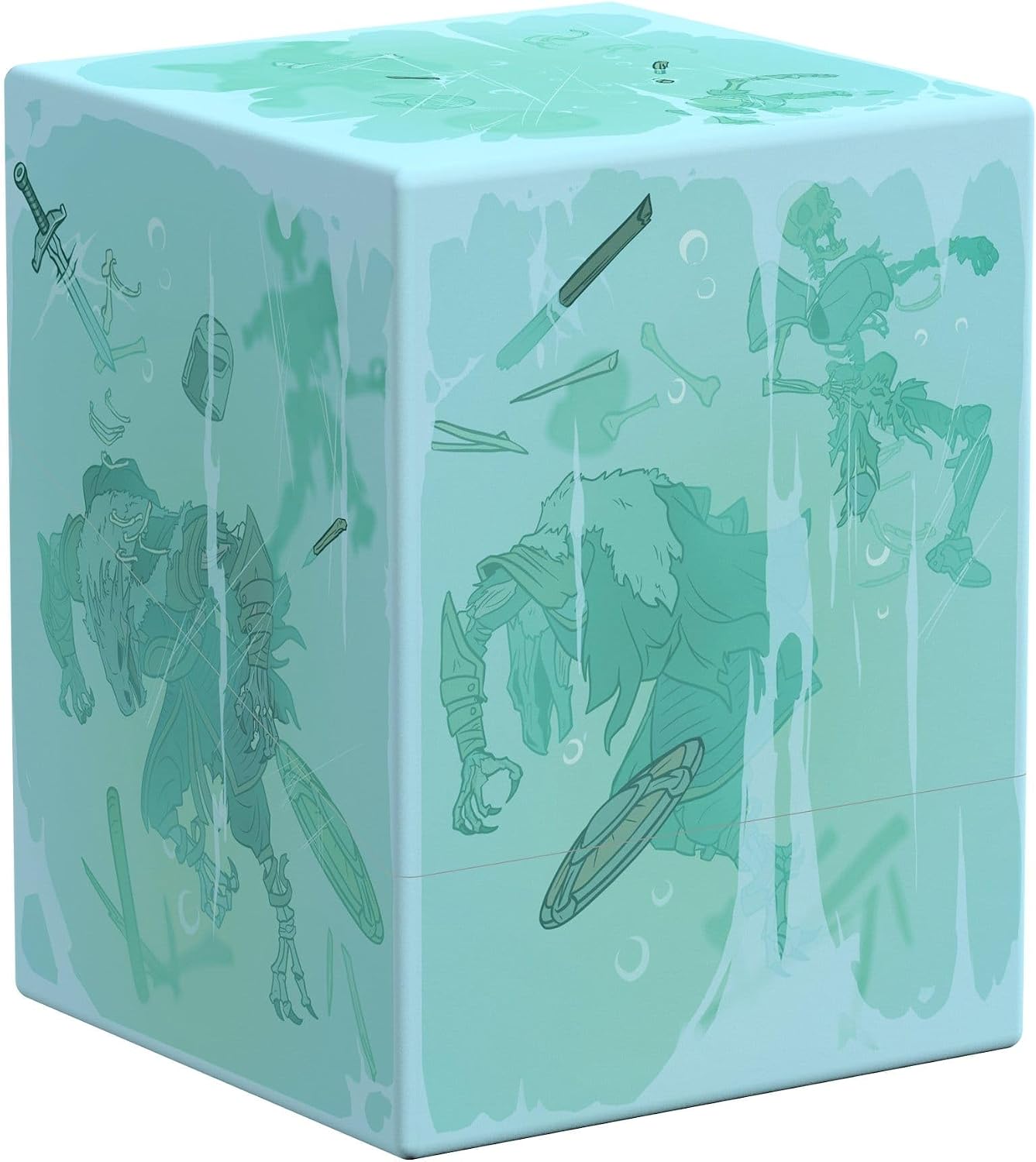 <p><strong>Ultimate Guard Squaroe Dungeons & Dragons DND002 – Gelatinous Cube</strong> brings one of D&D’s most memorable monsters to a durable collectible deck box. Featuring a fully printed Gelatinous Cube design, secure closure, and sturdy construction, it offers reliable card protection for storage, travel, tournaments, and game night.</p>
<p>Designed for standard- and Japanese-sized trading cards, it holds up to 100 double-sleeved or 120 single-sleeved cards. Compatible with Magic: The Gathering, Poké