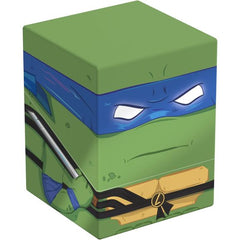 Ultimate Guard Squaroes represent the next generation of TCG accessories! Made from high-quality materials and 78% from renewable resources, the Squaroes offer an excellent level of card protection and, thanks to exclusive designs, limited editions and deck boxes with different degrees of rarity, become collector's items themselves. The Teenage Mutant Ninja Turtles™ Squaroes can hold up to 100 double-sleeved cards* from games like Magic: The Gathering, Pokémon, Lorcana, Flesh and Blood, Yu-Gi-Oh!, Riftbound