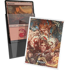 Ultimate Guard’s Art Sleeves are premium card sleeves with officially licensed artwork from Magic: The Gathering’s "Reality Fracture" set, featuring a detailed, scratch-proof print on the fully opaque back and an extra-clear front. Their textured back ensures a smooth shuffle feel, while high-quality materials guarantee durability, making Art Sleeves ideal for both casual and tournament players.