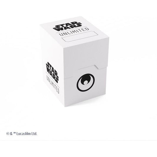 Gamegenic Star Wars: Unlimited Deck Box Soft Crate - White/Black