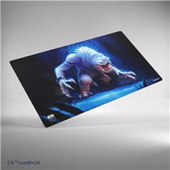This premium quality, full color printed, and officially licensed Star Wars™: Unlimited Game Mat is a must-have accessory for every passionate gamer! Available in four premium-quality prints of iconic designs, it brings the exciting atmosphere of the Star Wars™ franchise right to the gaming table. The Game Mat enriches the game and perfectly complements every round played!
The softly cushioned playmat is 2mm thick and protects playing cards from rough or dirty surfaces. Each mat is outfitted with an ultraf