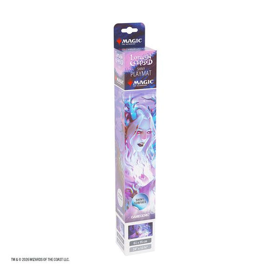 Our premium-quality, full-color printed and officially licensed Shiny Playmats are an essential accessory for every dedicated gamer. Each playmat captures the immersive atmosphere of the game and brings it straight to your tabletop. With 2mm soft cushioning, it protects your cards from rough or dirty surfaces while providing a smooth and comfortable play experience. Innovation: These playmats feature an ultrafine shiny surface treatment that enhances the premium feel without compromising — and even improvin