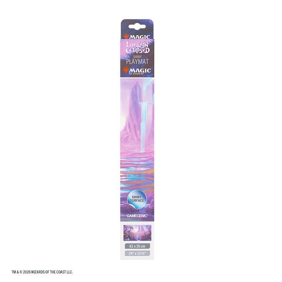 Our premium-quality, full-color printed and officially licensed Shiny Playmats are an essential accessory for every dedicated gamer. Each playmat captures the immersive atmosphere of the game and brings it straight to your tabletop. With 2mm soft cushioning, it protects your cards from rough or dirty surfaces while providing a smooth and comfortable play experience. Innovation: These playmats feature an ultrafine shiny surface treatment that enhances the premium feel without compromising — and even improvin