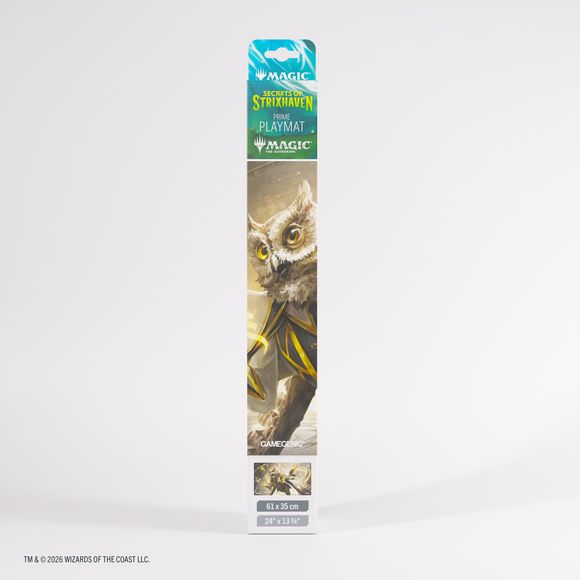 These premium-quality, full-color printed and officially licensed Prime Playmats are an essential accessory for every dedicated gamer. Each playmat captures the game’s immersive atmosphere and brings it straight to your tabletop. With 2mm soft cushioning, it protects your
cards from rough or dirty surfaces while offering a smooth and comfortable play experience. The ultrafine fabric surface ensures seamless card movement, while the anti-slip backing keeps the mat firmly in place during gameplay. Each playma