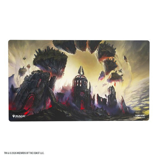 These premium-quality, full-color printed and officially licensed Prime Playmats are an essential accessory for every dedicated gamer. Each playmat captures the game’s immersive atmosphere and brings it straight to your tabletop. With 2mm soft cushioning, it protects your
cards from rough or dirty surfaces while offering a smooth and comfortable play experience. The ultrafine fabric surface ensures seamless card movement, while the anti-slip backing keeps the mat firmly in place during gameplay. Each playma