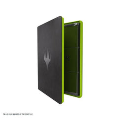 Carpeta con cremallera Gamegenic MTG Secrets of Strixhaven de 18 bolsillos - Negro/Verde