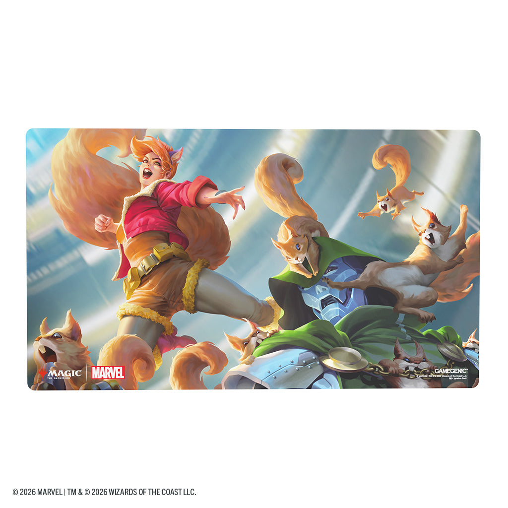 Premium-quality, full-color printed and officially licensed Prime Playmat; an essential accessory for every dedicated gamer.
Each playmat captures the game’s immersive atmosphere and brings it straight to your tabletop. With 2mm soft cushioning, it protects your cards from rough or dirty surfaces while offering a smooth and comfortable play experience. The ultrafine fabric surface ensures seamless card movement, while the anti-slip backing keeps the mat firmly in place during gameplay. Each playmat features