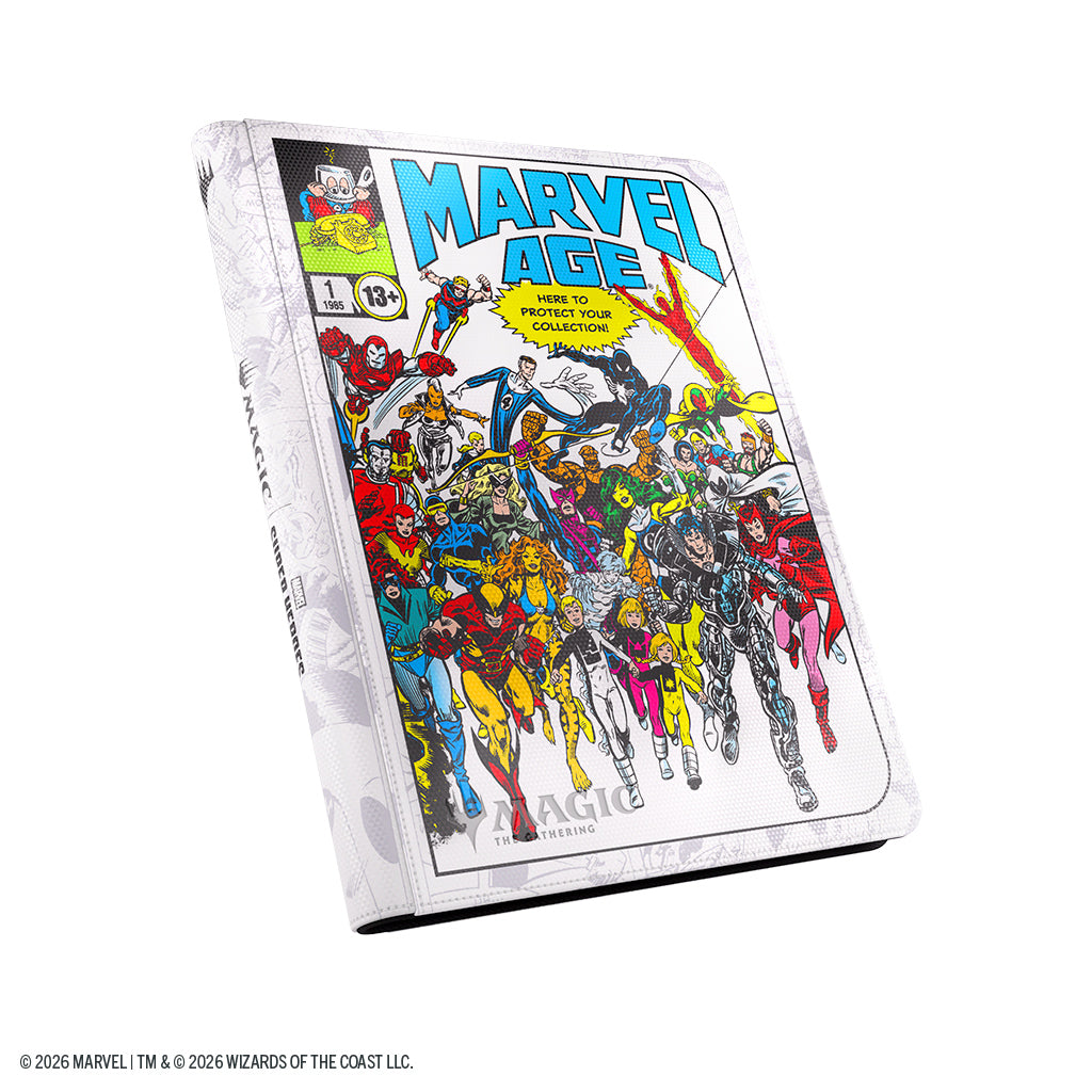 The Zip-Up Album 18-Pocket has a colorful vibrant high-quality, full-art prints from the game on the outside AND inside of the album! It holds 20 pages with 18 side-loading pockets each, for a total capacity of 360 cards (even double-sleeved*). The reinforced, rigid cover keeps the album from warping, and a uniquely designed zipper puller closes it from all sides.
