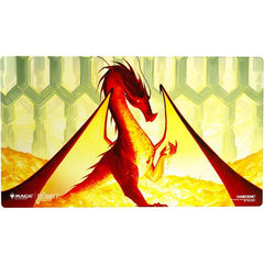 Our premium-quality, full-color printed and officially licensed Shiny Playmats are an essential accessory for every dedicated gamer.
Each playmat captures the immersive atmosphere of the game and brings it straight to your tabletop. With 2mm soft cushioning, it protects your cards from rough or dirty surfaces while providing a smooth and comfortable play experience. These playmats feature an ultrafine shiny surface treatment that enhances the premium feel without compromising — and even improving — the prin