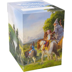 The budget-friendly and innovative way to carry your cards and accessories in one compact box.
The Soft Crate is a durable all-in-one solution: the first 2-in-1 product that combines a full-size deck box with an integrated token box. This full-color printed deck box offers smart functionality and clever design. It holds up to 80 double-sleeved cards for standard formats, plus space for tokens and sideboard. Alternatively, it can fit up to 100 single-sleeved cards. The additional included token box stores di