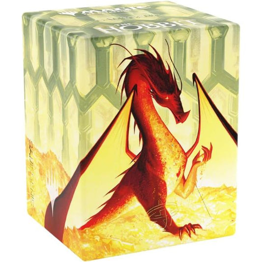 The rock-solid Bastion now comes in a new size! Meet the Bastion 80+ XL, optimized for standard decks with tokens and sideboard. The back of the box features a clear rear window that lets you show off your top card and identify your deck without opening the box.
Covered in officially licensed artwork from the game, this rock-solid deck box will keep 80+ double-sleeved cards securely stored.