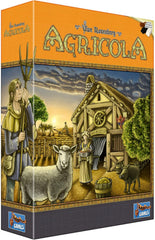 The 17th Century Was Not an Easy Time to be a Farmer.
In Agricola (Latin for farmer), you're a farmer in a wooden shack with your spouse and little else. You might think about having kids in order to get more work accomplished, but first you need to expand your house. And what are you going to feed all the little rug rats?
Guide your family to wealth, health and prosperity and you will win the game.